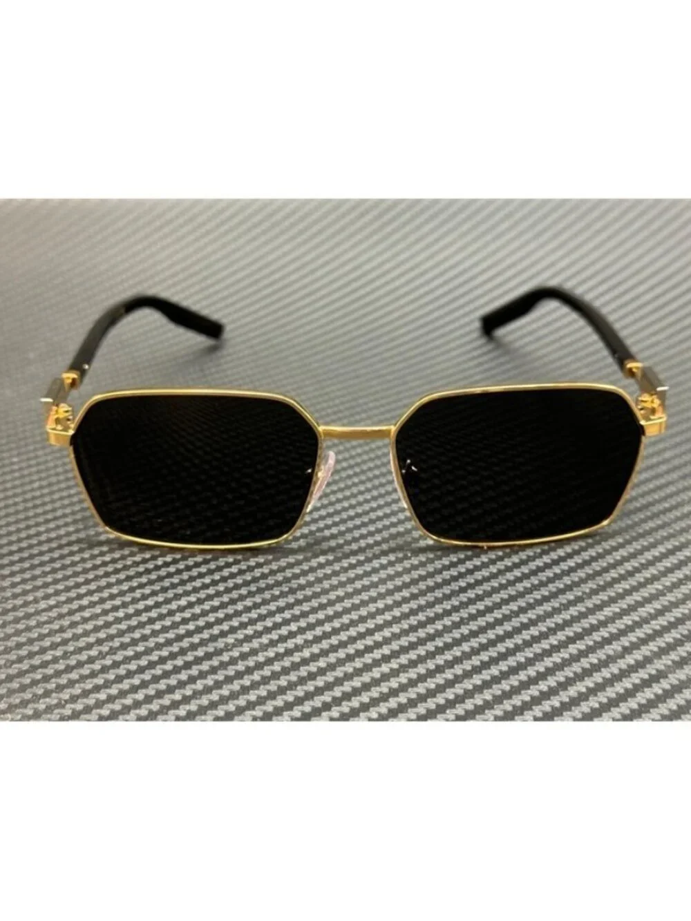 New Dolce & Gabbana Men Gold Sunglasses 56-16-145